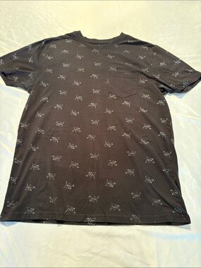 Aeropostale Men's Black Pocket T-Shirt